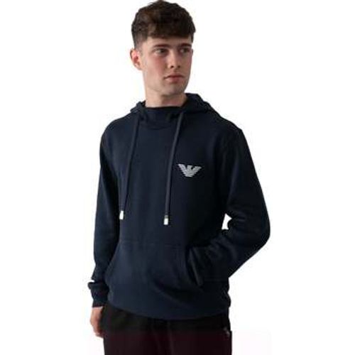 Sweatshirt Lounge Hooded Sweatshirt Navy - Emporio Armani - Modalova