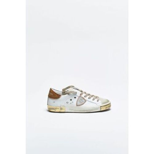 Sneaker PRLD XE05 - PARIS X-VEAU VELOUR/BLANC - Philippe Model - Modalova