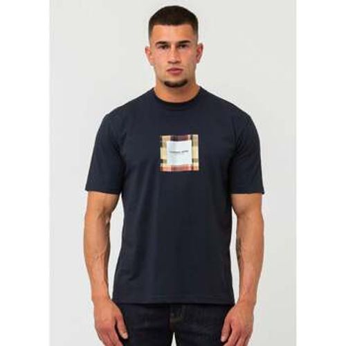 T-Shirts & Poloshirts Britisches Ism-Box-Logo-T-Shirt – Marineblau - Marshall Artist - Modalova