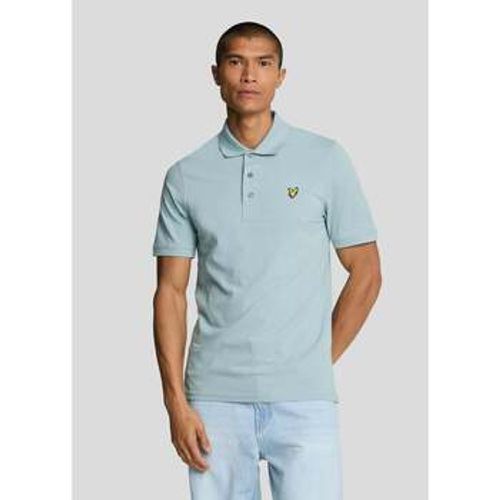 T-Shirts & Poloshirts Schlichtes Poloshirt – blauer Rauch - Lyle & Scott - Modalova