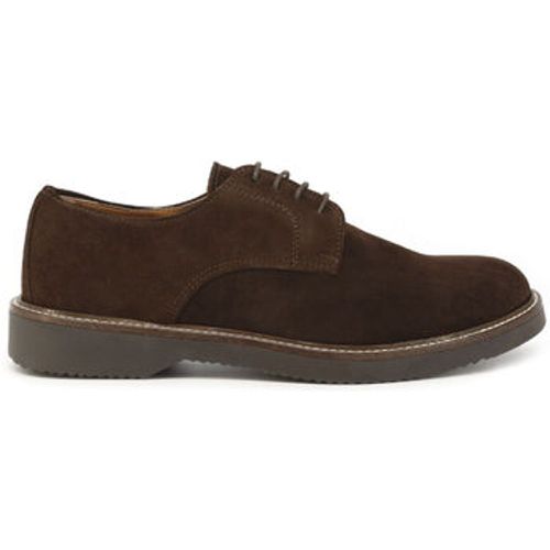 Halbschuhe Alessio - Suede Brown - Duca Di Morrone - Modalova