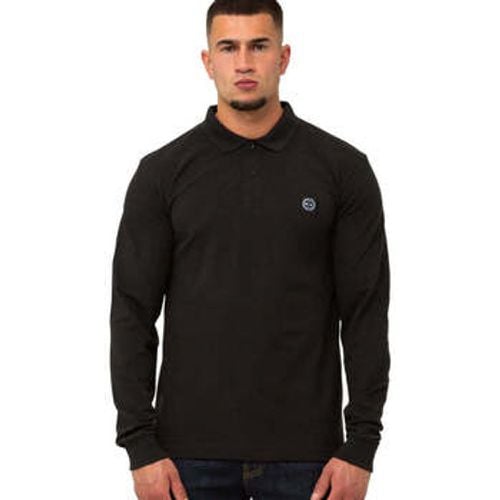 T-Shirts & Poloshirts Siren Long Sleeve Polo Shirt Black - Marshall Artist - Modalova