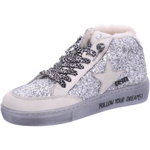 Sneaker SWEET GLITTER OFF WHITE PELO C1333 SRA - Cetti - Modalova