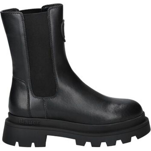 Blauer Damenstiefel Stiefelette - Blauer - Modalova