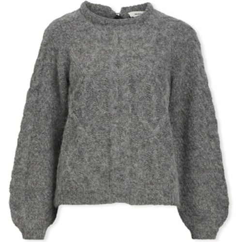 Pullover Smilla Knit - Medium Grey Melange - Object - Modalova