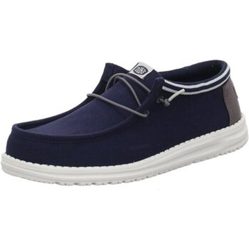 Halbschuhe Schnuerschuhe Wally Letterman Navy/Grey HD40715-412 - Hey Dude Shoes - Modalova