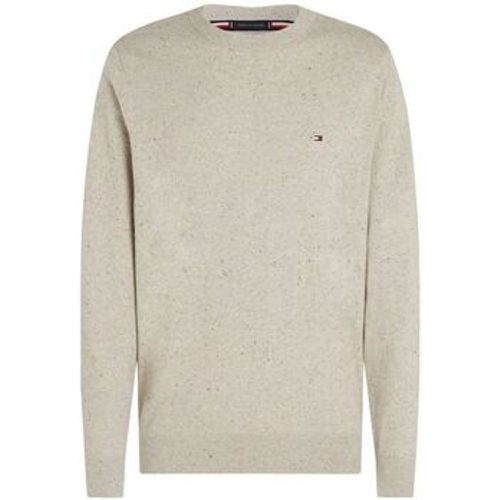 Pullover MW0MW28046 PIMA ORG CTN CASHMER-OIN DONEGAL LIGHT GREY - Tommy Hilfiger - Modalova