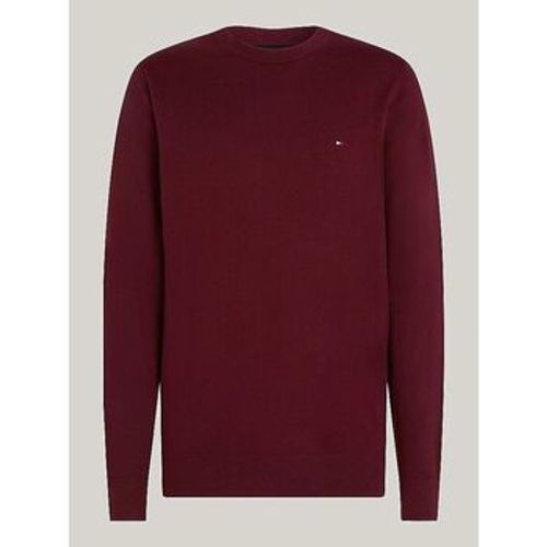 Pullover MW0MW28046 PIMA ORG CTN CASHMER-VLP DEEP ROUGE - Tommy Hilfiger - Modalova