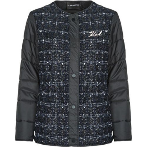 Daunenjacken BOUCLE SHORT PADDED JACKET - Karl Lagerfeld - Modalova