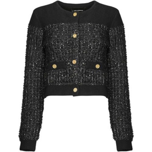 Strickjacken BOUCLE KNIT CARDIGAN - Karl Lagerfeld - Modalova