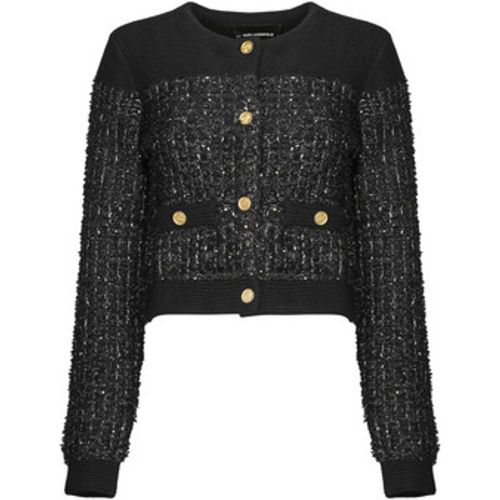 Strickjacken BOUCLE KNIT CARDIGAN - Karl Lagerfeld - Modalova