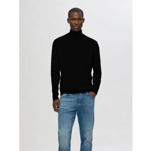 Pullover 16094653 MERINO ROLL NECK-BLACK - Selected - Modalova