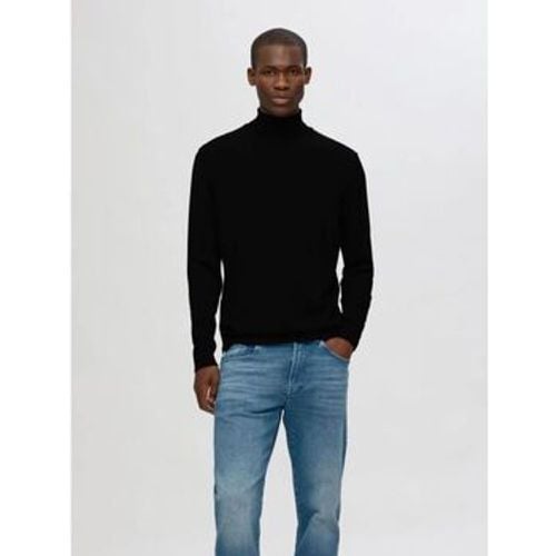 Pullover 16094653 MERINO ROLL NECK-BLACK - Selected - Modalova