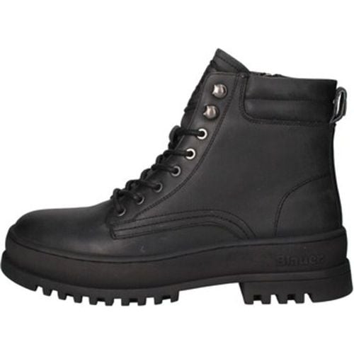 Blauer Herrenstiefel F4iuka01/lea - Blauer - Modalova