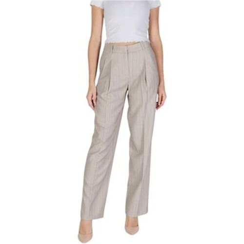 Fließende Hosen VMELI HW HERRINGBONE STRAIGHT PANTS 10319631 - Vero Moda - Modalova