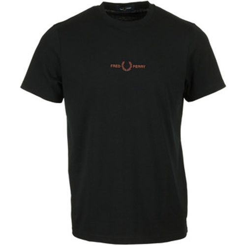 T-Shirt Embroidered Tee Shirt - Fred Perry - Modalova