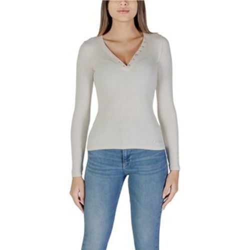 Langarmshirt LS KYLA RIB HENLEY W4BP51 KBCO2 - Guess - Modalova