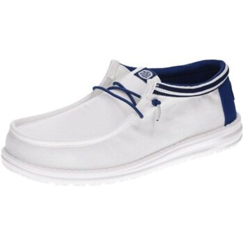 Herrenschuhe Schnuerschuhe Wally HD40715-16S WALLY LETTERMAN WHITE/BLUE - HEYDUDE - Modalova