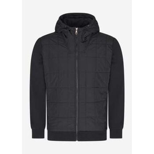 Sweatshirt Hybrid quilted zip through hoodie - jet black - Lyle & Scott - Modalova