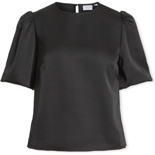 Blusen Noos Top Ellette - Black - Vila - Modalova