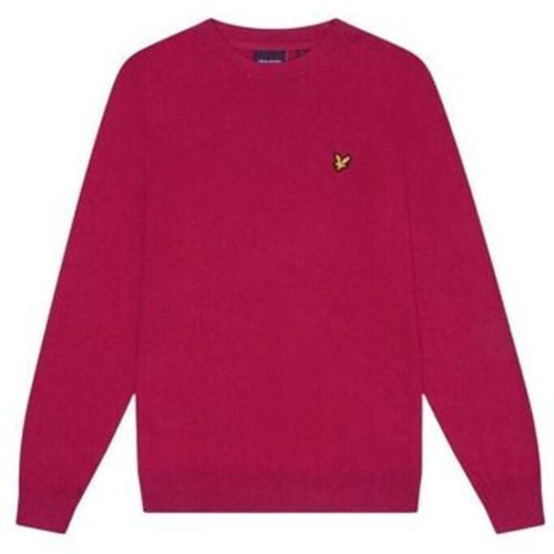 Pullover KN2110V MERINO CREW-X23. RICH BURGUNDY - Lyle & Scott - Modalova