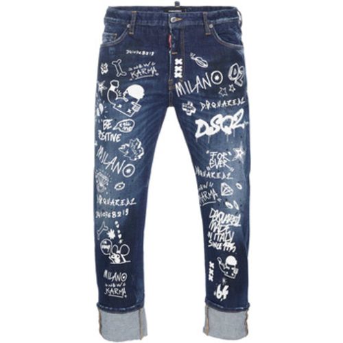 Straight Leg Jeans S74LB1076-S30685-470 - Dsquared - Modalova