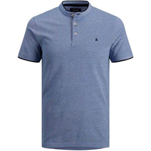 T-Shirts & Poloshirts Shirt T-Shirt mit Stehkragen JJEPAULOS MAO POLO - jack & jones - Modalova