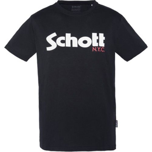 T-Shirt T-Shirt Logo Kurzarmshirt - Schott - Modalova