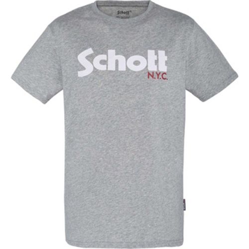 T-Shirt T-Shirt Logo Kurzarmshirt - Schott - Modalova