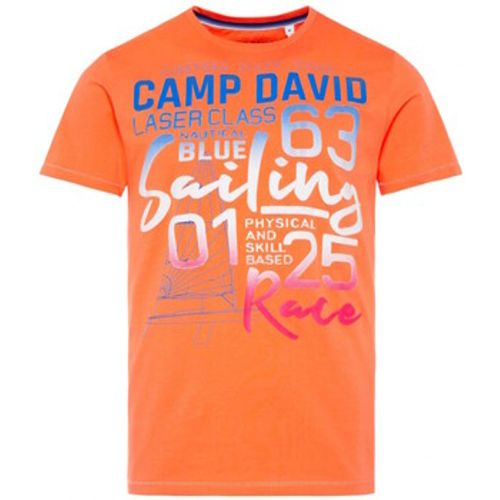 T-Shirt T-Shirt Laser Sailing Kurzarmshirt - camp david - Modalova