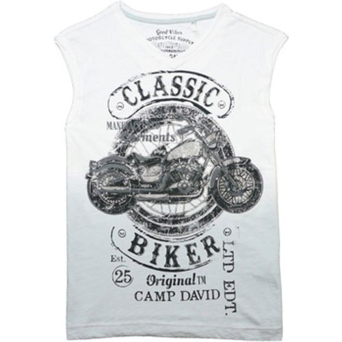 Tank Top Tanktop Road Rebel ärmelloses T-Shirt - camp david - Modalova