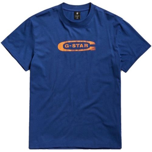 T-Shirt T-Shirt DISTRESSED OLD SCHOOL LOGO Kurzarmshirt - G-Star Raw - Modalova