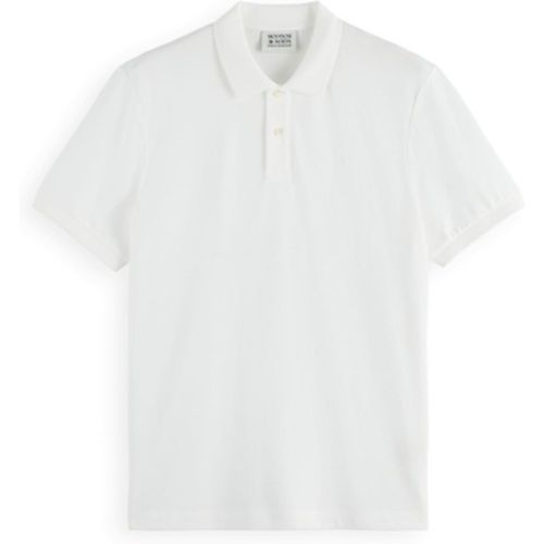 T-Shirts & Poloshirts Poloshirt CORE LOGO PIQUE POLO Kurzarmshirt - Scotch & Soda - Modalova