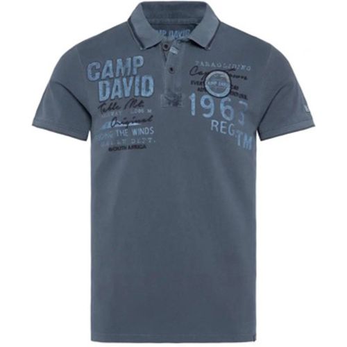 T-Shirts & Poloshirts Poloshirt PARAGLIDING CAPE TOWN I Polo-Kurzarmshirt - camp david - Modalova