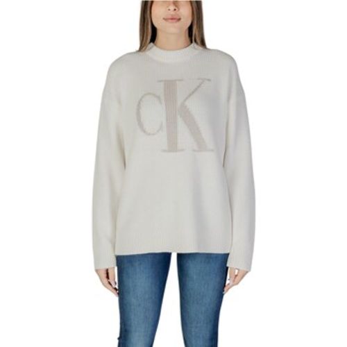 Pullover CK INTARSIA HIGH NECK J20J224799 - Calvin Klein Jeans - Modalova