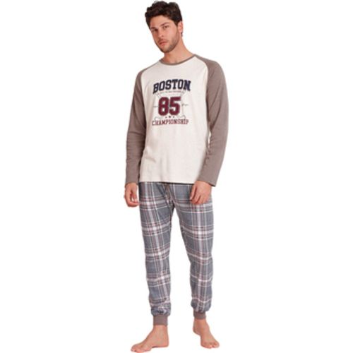 Pyjamas/ Nachthemden Pyjama Hausanzug Hose Top Langarm Boston - Admas - Modalova