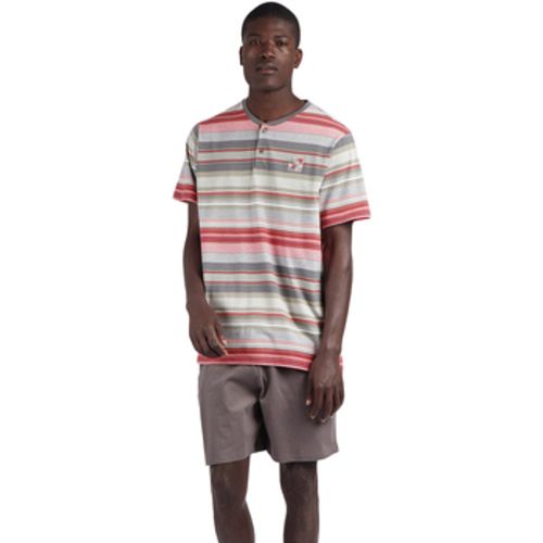 Kleider & Outfits Pyjama Shorts T-Shirt Rayas Cubes Antonio Miro - Admas - Modalova