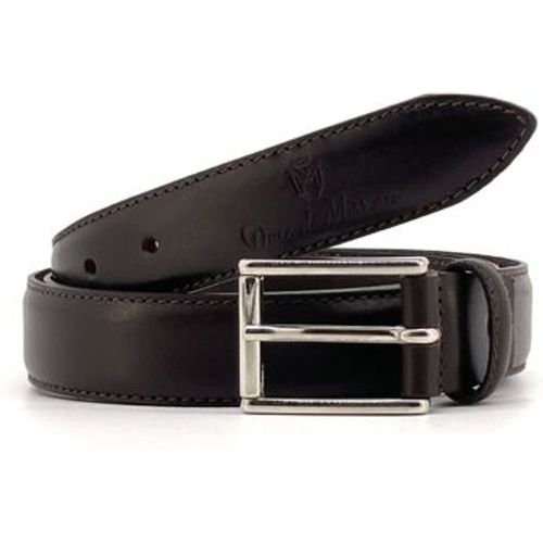 Gürtel Belt - Leather Brown - Duca Di Morrone - Modalova