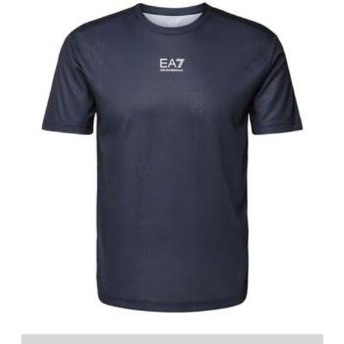 T-Shirts & Poloshirts VENTUS7 Technical Poly T-Shirt Armani Blue - Ea7 Emporio Armani - Modalova