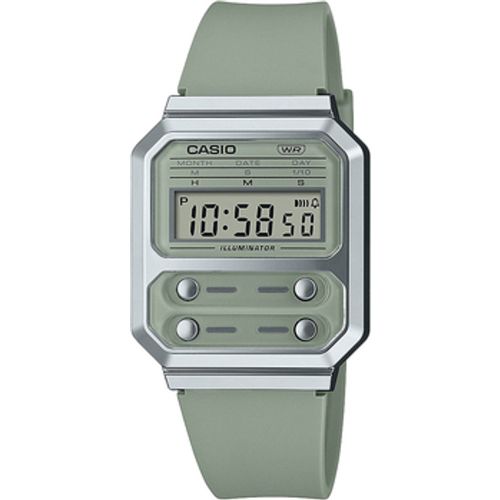 Casio Uhr A100WEF-3AEF Silbern In Herrengrößen erhältlich. Einheitsgrösse. Jetzt A100WEF-3AEF von Casio auf Spartoo.de versandkostenfrei bestellen - 29987503H232 - Modalova