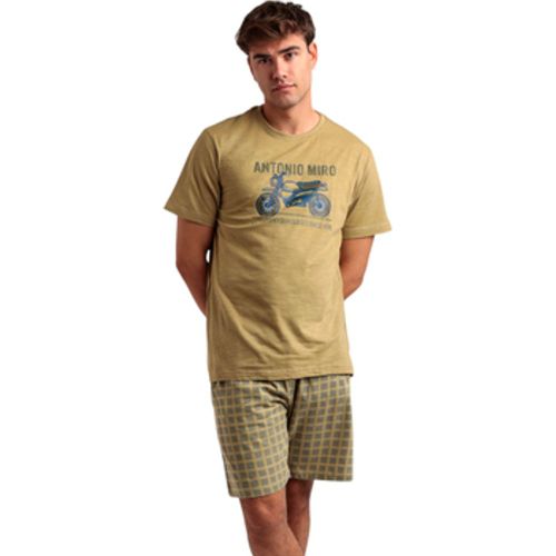 Pyjamas/ Nachthemden Pyjama Shorts T-Shirt Caferacer Antonio Miro - Admas - Modalova