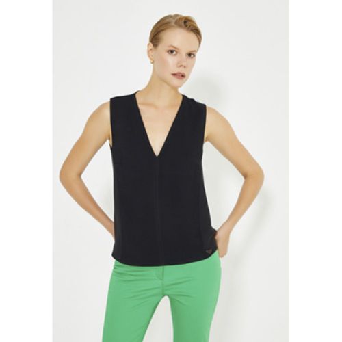Blusen Ärmellose, fließende Bluse mit V-Ausschnitt - Just Like You - Modalova