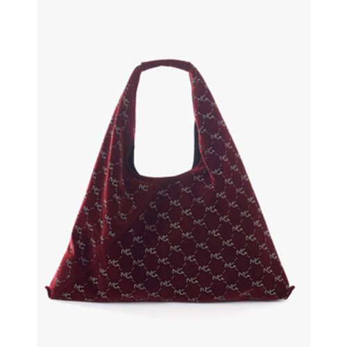 Umhängetasche SAC BAG IN VELLUTO CON LOGO CRISTALLI Art. B828PU - Manila Grace - Modalova