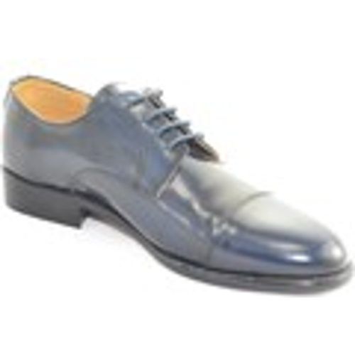 Classiche basse Scarpe classiche francesina mezza punta stringata pellame abras - Malu Shoes - Modalova