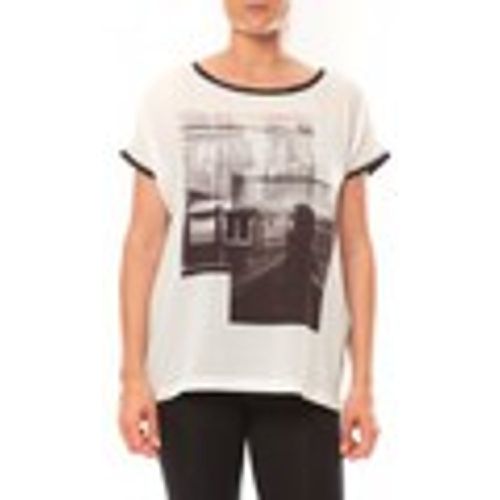 T-shirt Weei SL Wide Top 10113882 Blanc - Vero Moda - Modalova