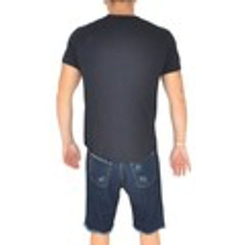 T-shirt T- shirt basic uomo cotone modello over con inserti in tes - Malu Shoes - Modalova