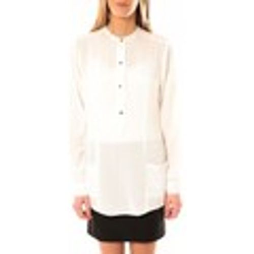 Camicia Alec L/S Tunic W/Out Top Pockets 10097849 Blanc - Vero Moda - Modalova