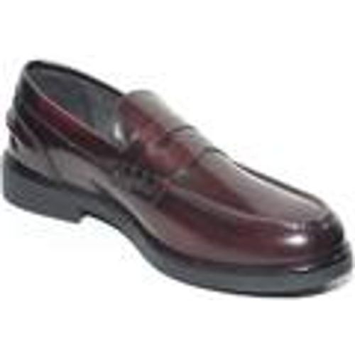 Scarpe Scarpe uomo mocassini inglese college vera pelle abrasivata bo - Malu Shoes - Modalova