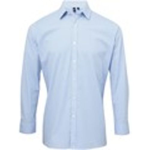 Camicia a maniche lunghe Microcheck - Premier - Modalova