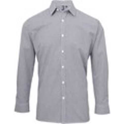 Camicia a maniche lunghe Microcheck - Premier - Modalova